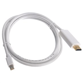 6ft 32AWG Mini DisplayPort to HDMI w/Audio Cable